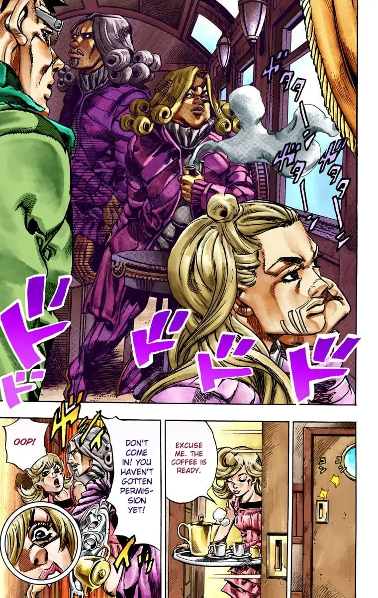 JoJo's Bizarre Adventure Steel Ball Run Colored Manga — Chapter 25 — Page 37
