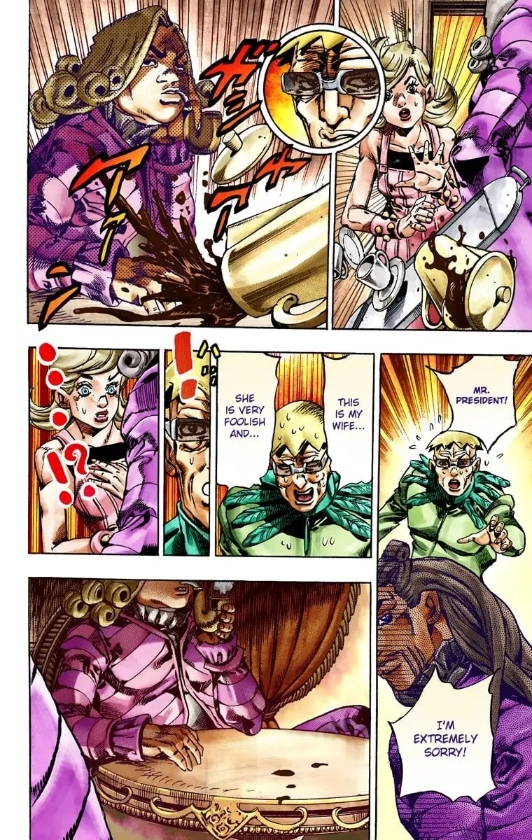 JoJo's Bizarre Adventure Steel Ball Run Colored Manga — Chapter 25 — Page 38