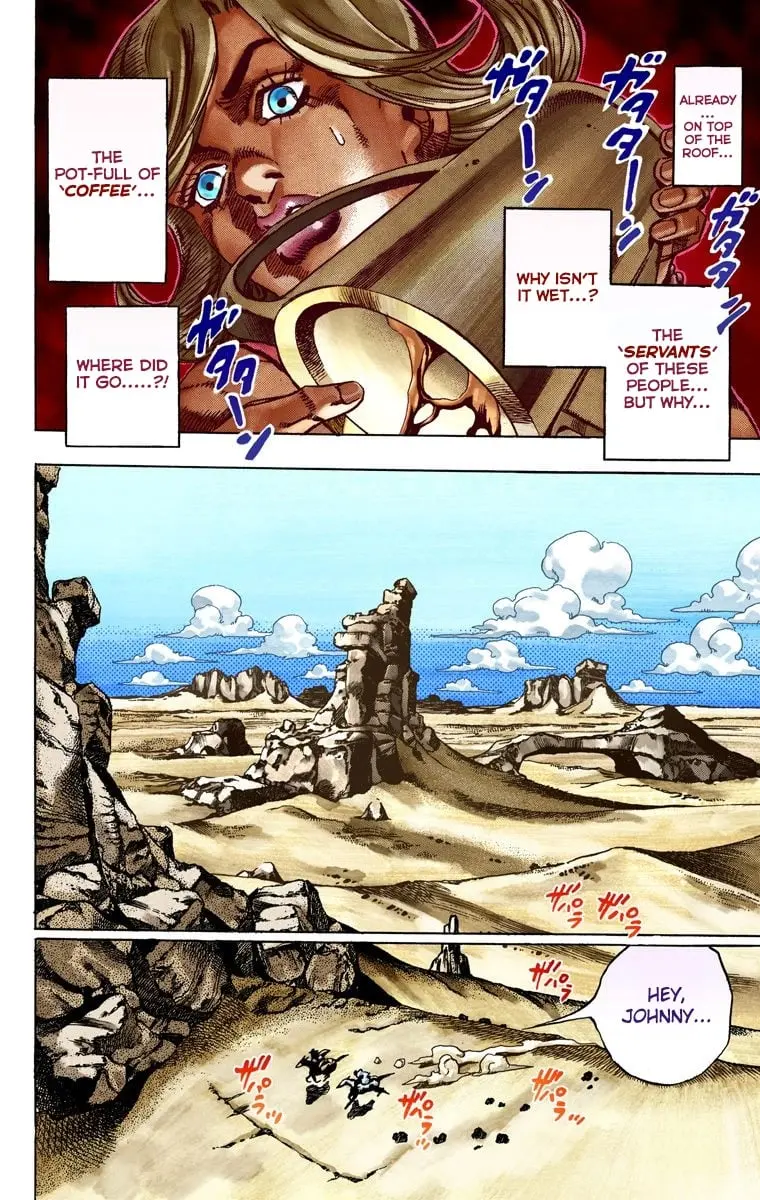 JoJo's Bizarre Adventure Steel Ball Run Colored Manga — Chapter 25 — Page 42