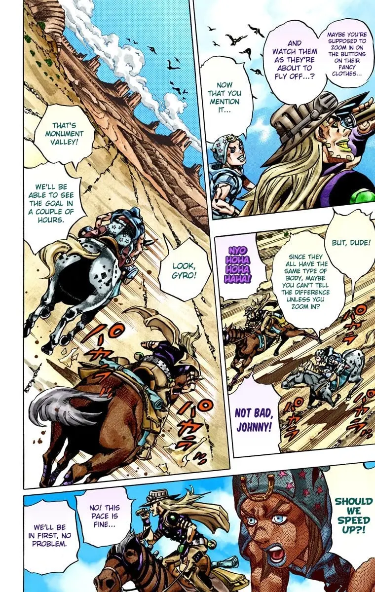 JoJo's Bizarre Adventure Steel Ball Run Colored Manga — Chapter 25 — Page 44