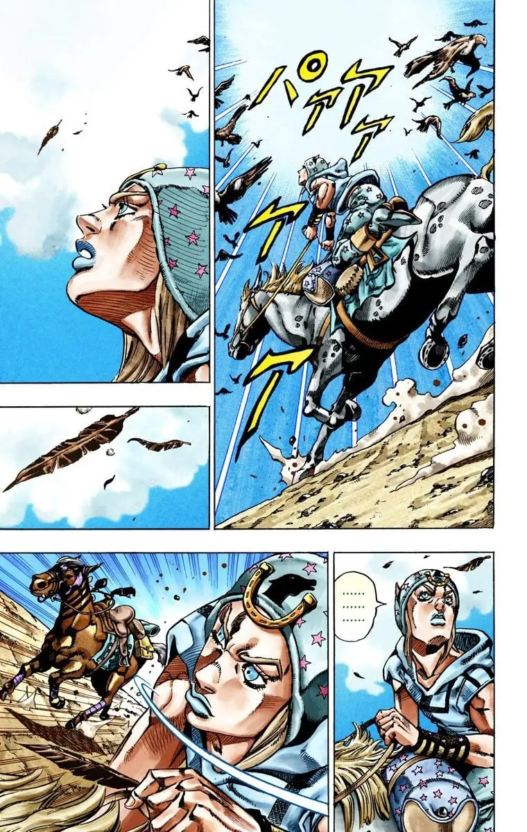 JoJo's Bizarre Adventure Steel Ball Run Colored Manga — Chapter 25 — Page 45
