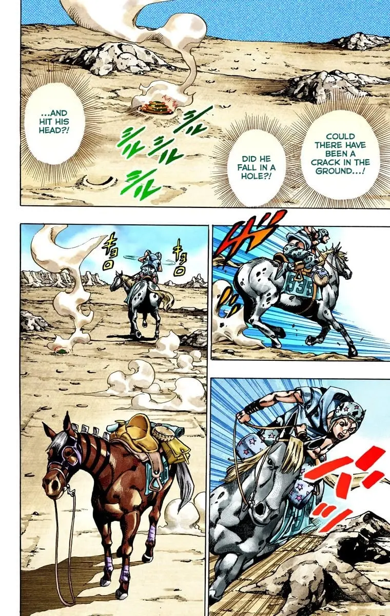 JoJo's Bizarre Adventure Steel Ball Run Colored Manga — Chapter 25 — Page 49