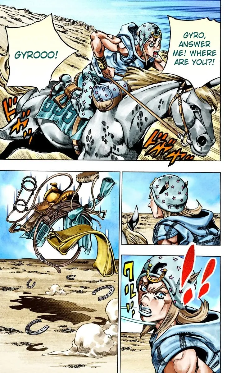 JoJo's Bizarre Adventure Steel Ball Run Colored Manga — Chapter 25 — Page 50
