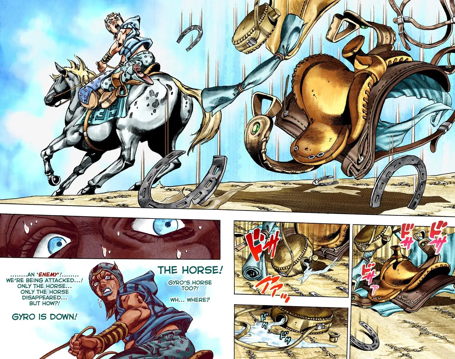 JoJo's Bizarre Adventure Steel Ball Run Colored Manga — Chapter 25 — Page 51