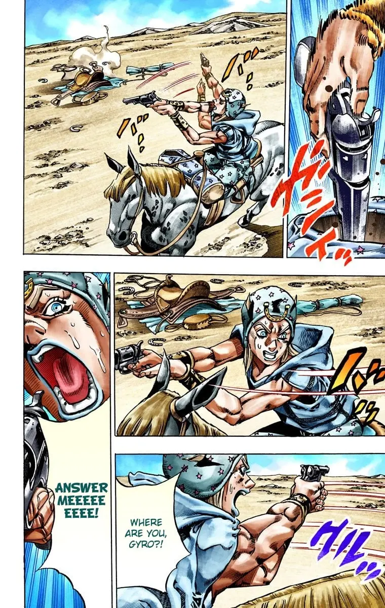 JoJo's Bizarre Adventure Steel Ball Run Colored Manga — Chapter 25 — Page 52