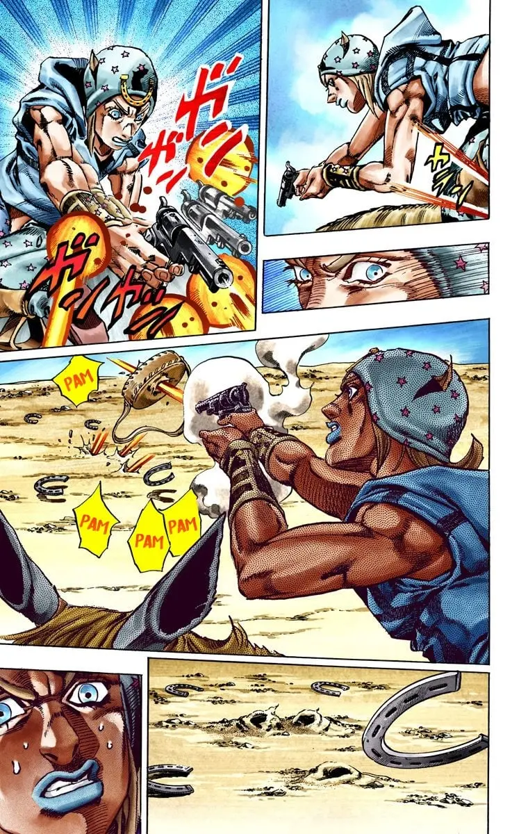 JoJo's Bizarre Adventure Steel Ball Run Colored Manga — Chapter 25 — Page 53