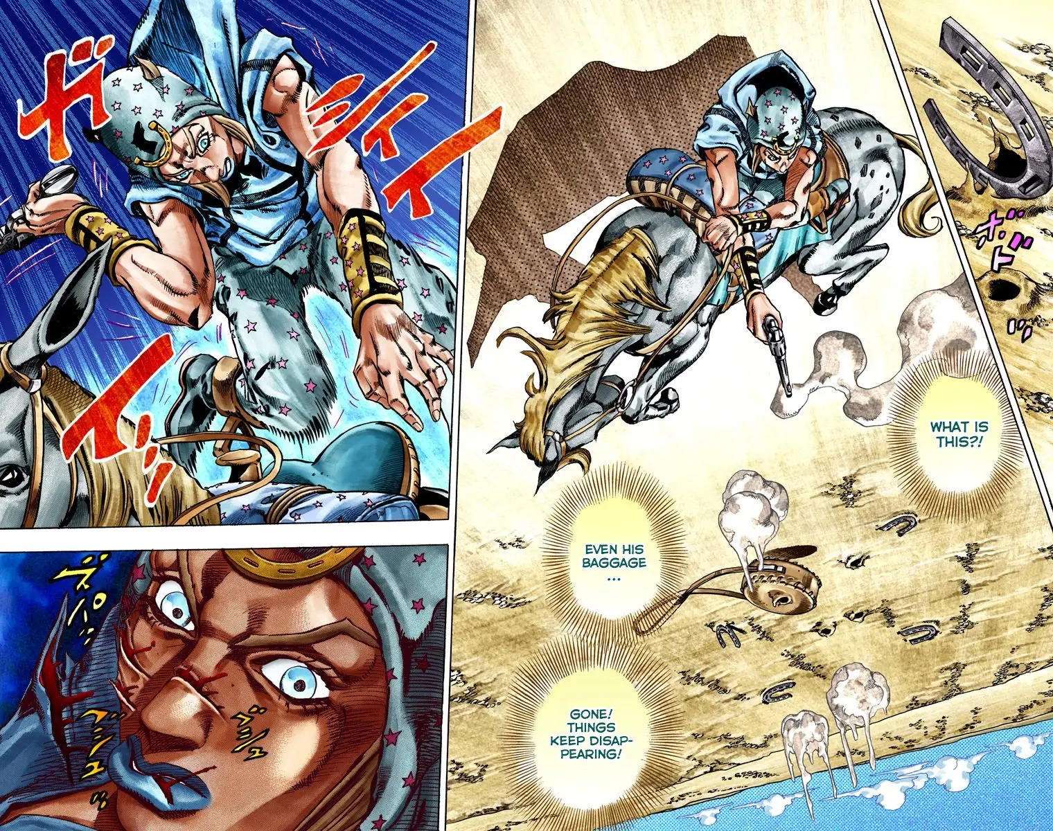 JoJo's Bizarre Adventure Steel Ball Run Colored Manga — Chapter 25 — Page 54