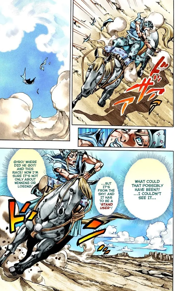 JoJo's Bizarre Adventure Steel Ball Run Colored Manga — Chapter 25 — Page 58