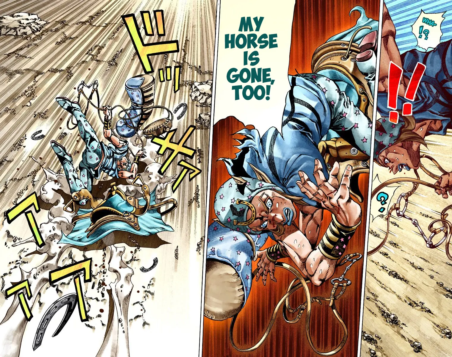 JoJo's Bizarre Adventure Steel Ball Run Colored Manga β Chapter 26 β Page 4