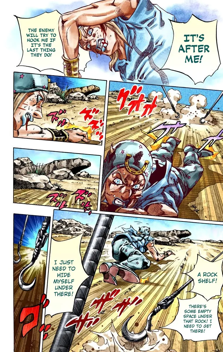 JoJo's Bizarre Adventure Steel Ball Run Colored Manga β Chapter 26 β Page 12
