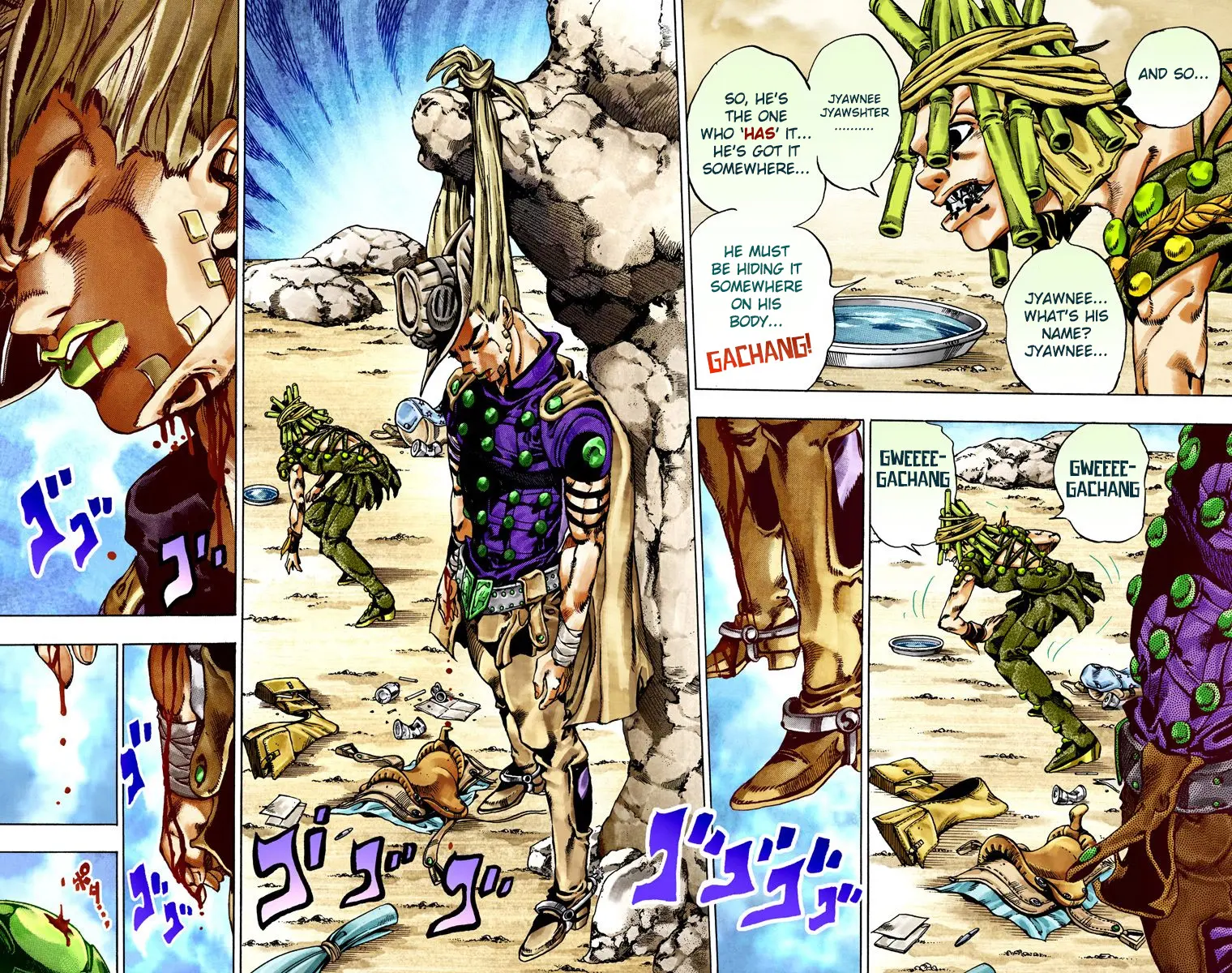 JoJo's Bizarre Adventure Steel Ball Run Colored Manga β Chapter 26 β Page 24