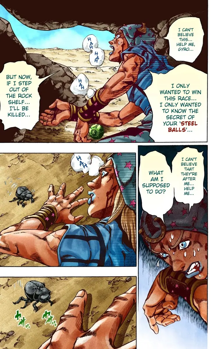 JoJo's Bizarre Adventure Steel Ball Run Colored Manga β Chapter 26 β Page 26