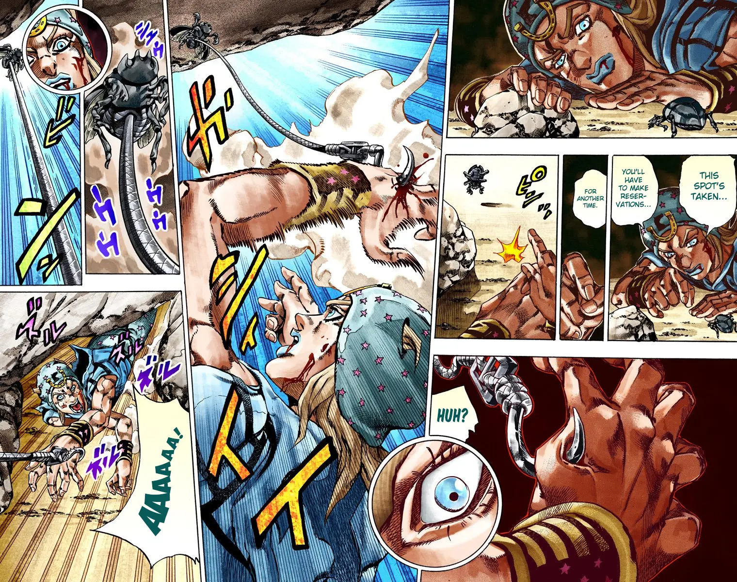 JoJo's Bizarre Adventure Steel Ball Run Colored Manga β Chapter 26 β Page 27