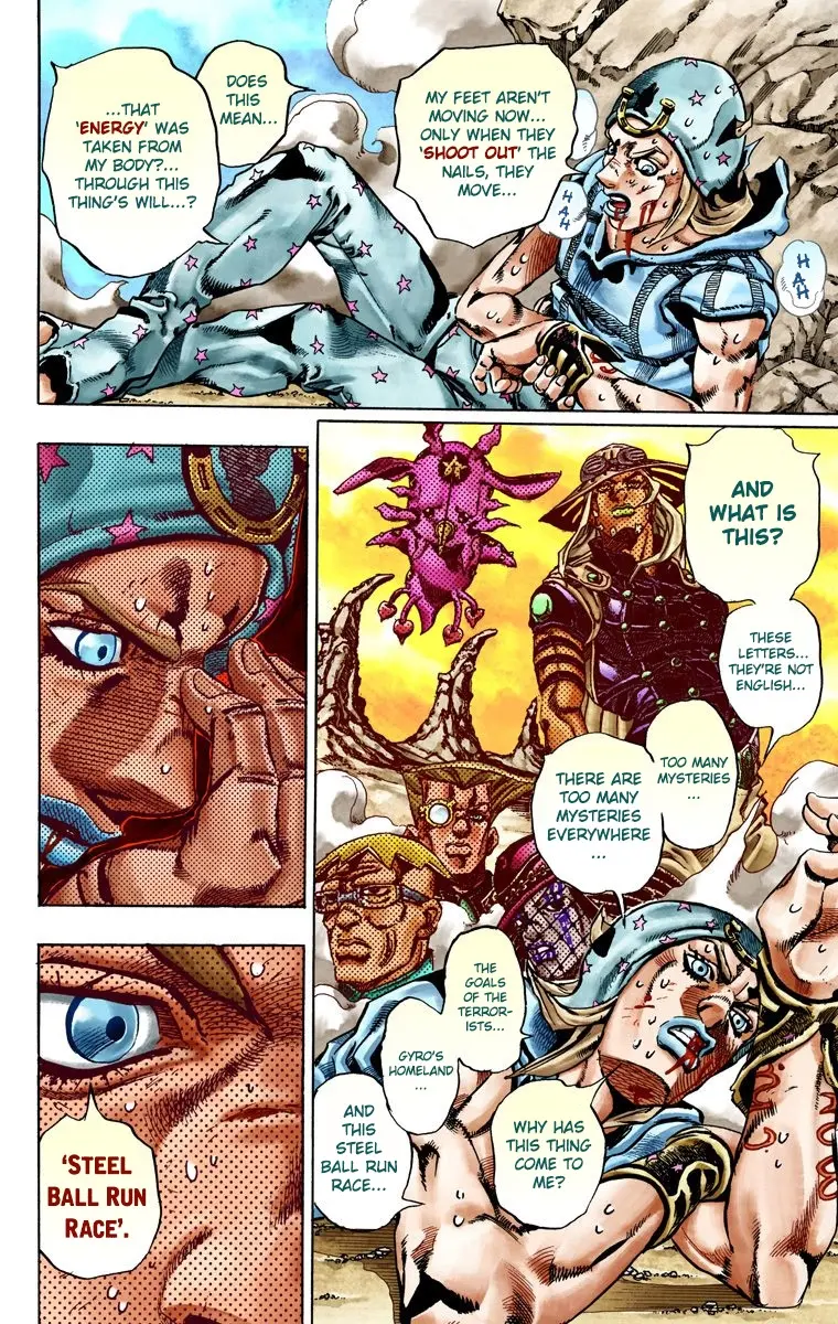 JoJo's Bizarre Adventure Steel Ball Run Colored Manga β Chapter 26 β Page 41
