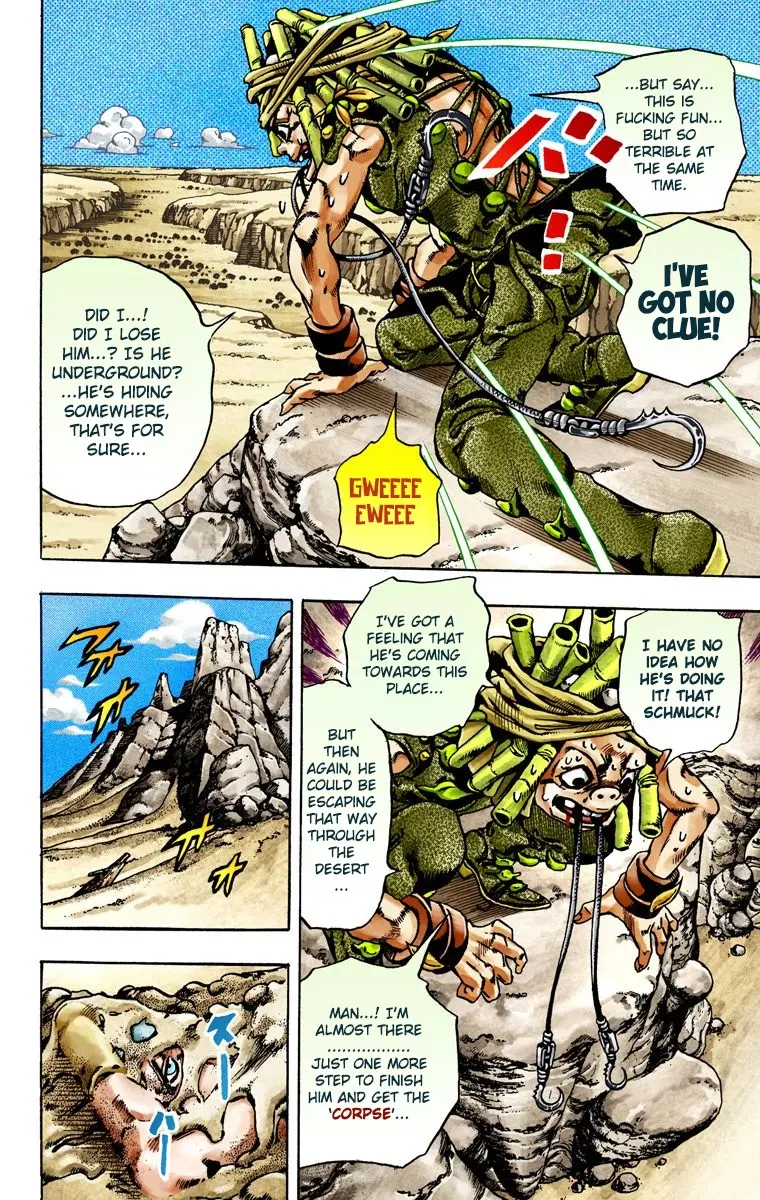 JoJo's Bizarre Adventure Steel Ball Run Colored Manga — Chapter 27 — Page 8