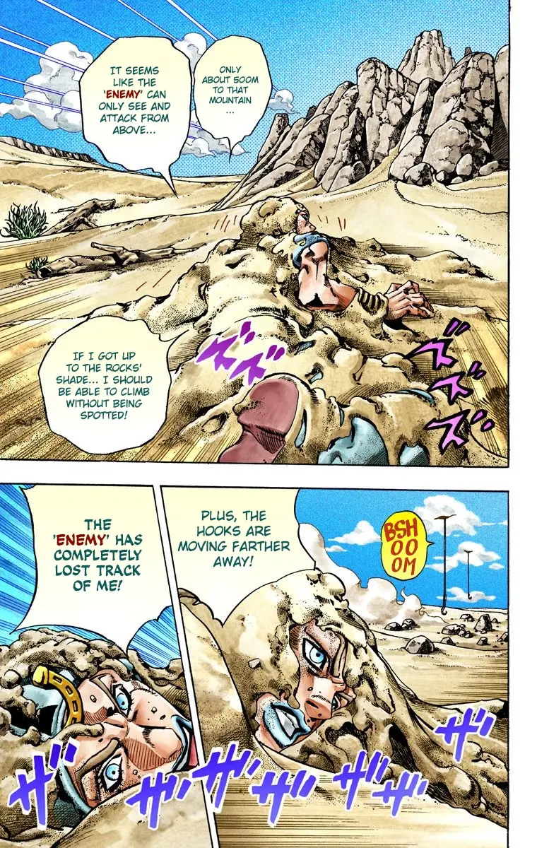 JoJo's Bizarre Adventure Steel Ball Run Colored Manga — Chapter 27 — Page 9