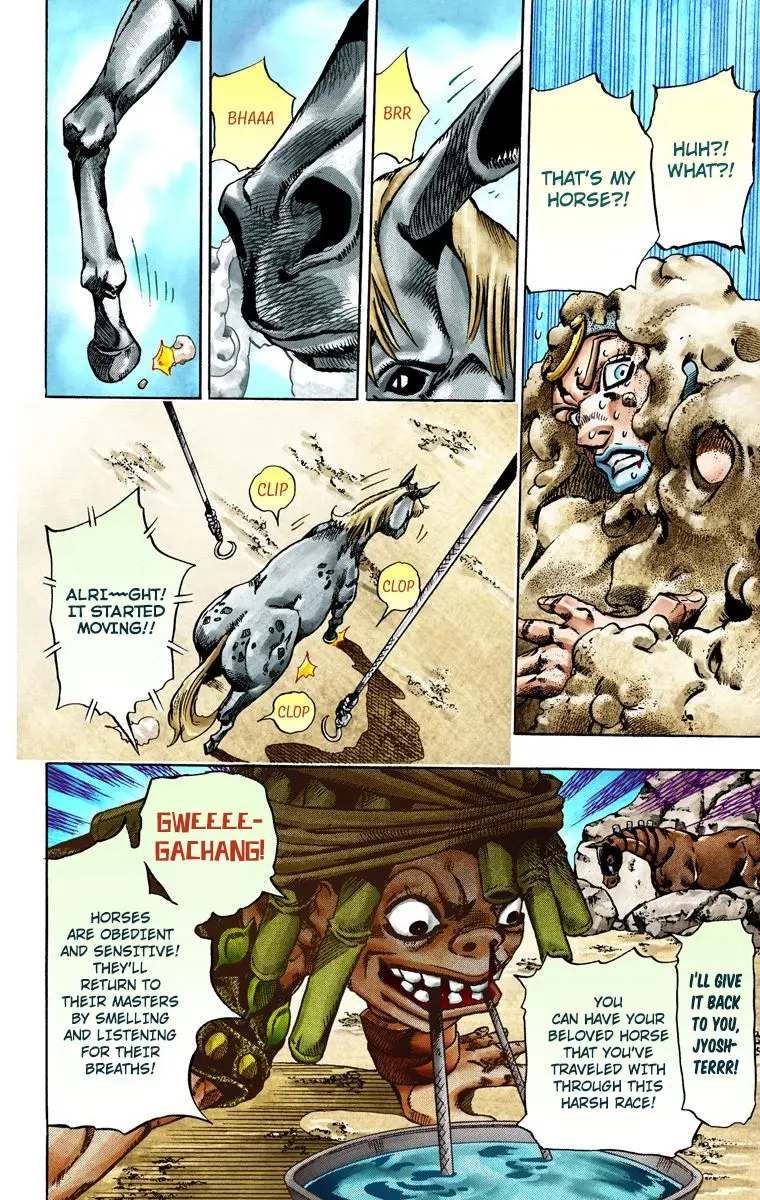 JoJo's Bizarre Adventure Steel Ball Run Colored Manga — Chapter 27 — Page 11