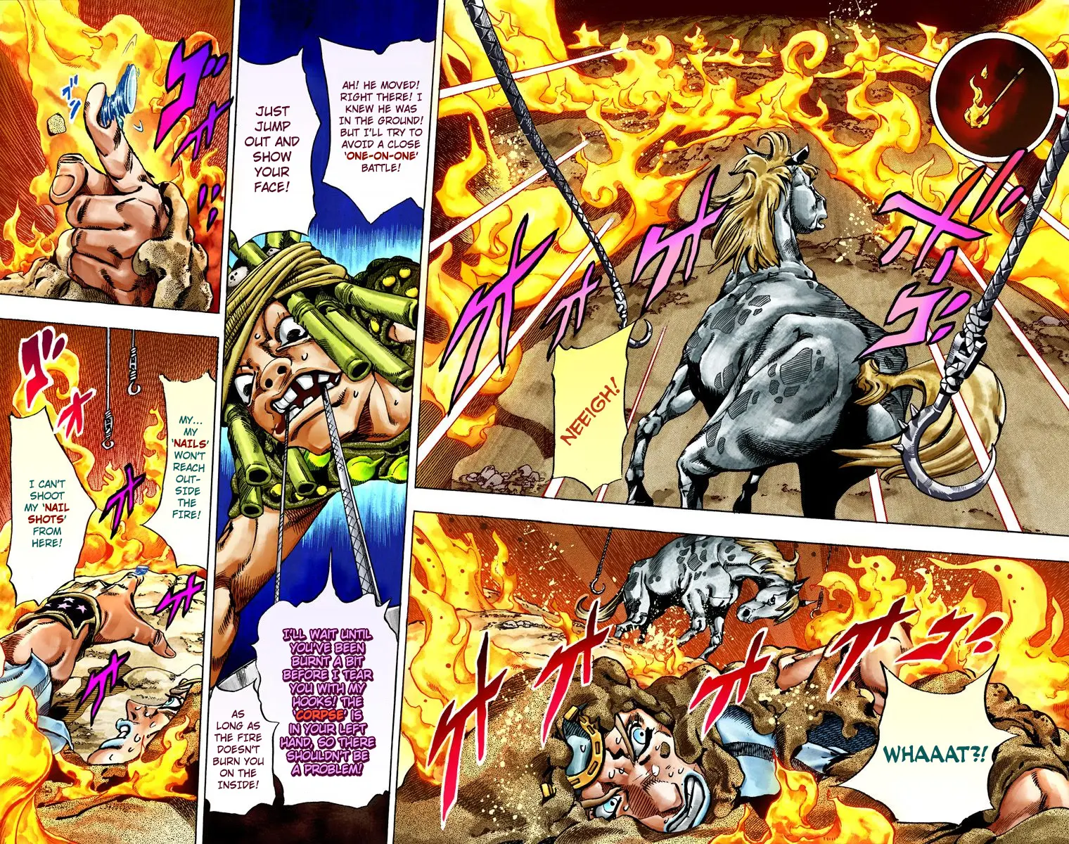 JoJo's Bizarre Adventure Steel Ball Run Colored Manga — Chapter 27 — Page 15