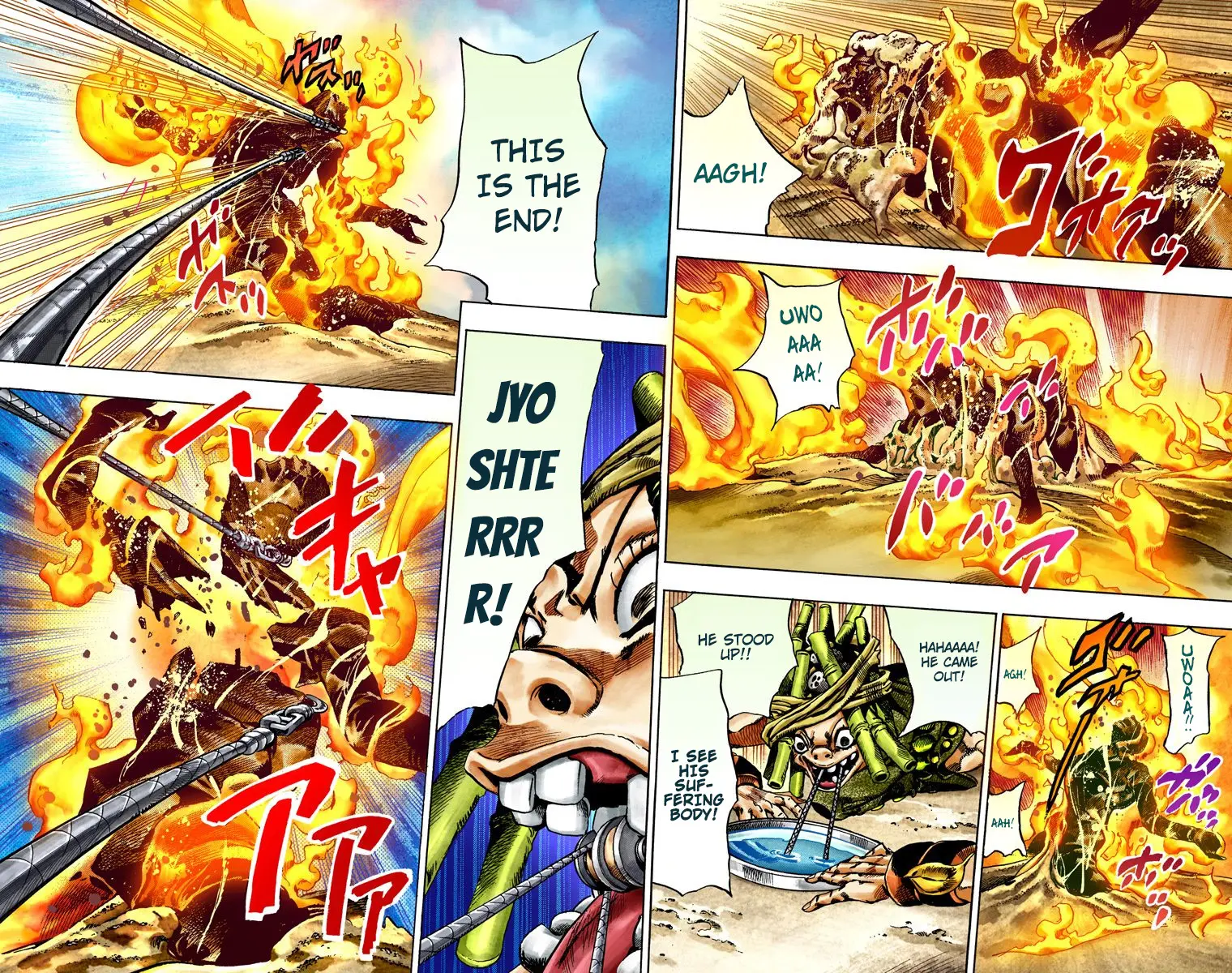 JoJo's Bizarre Adventure Steel Ball Run Colored Manga — Chapter 27 — Page 16