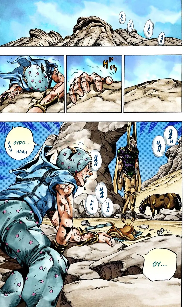 JoJo's Bizarre Adventure Steel Ball Run Colored Manga — Chapter 27 — Page 21