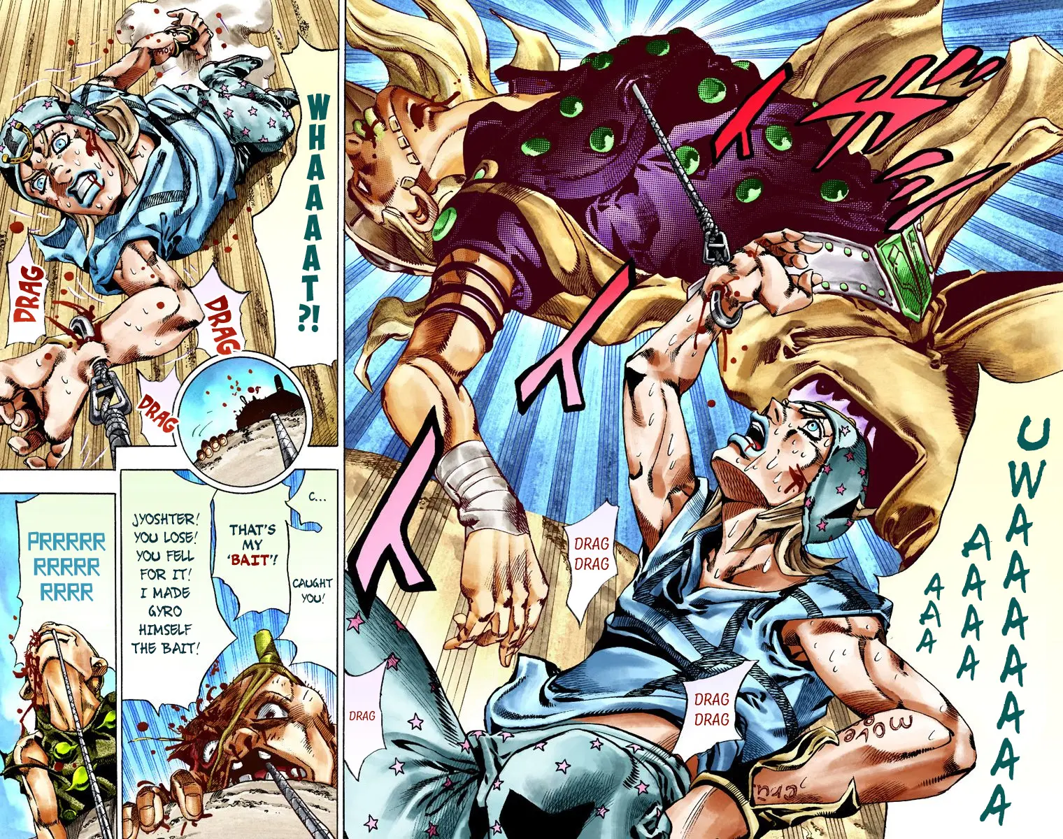 JoJo's Bizarre Adventure Steel Ball Run Colored Manga — Chapter 27 — Page 24