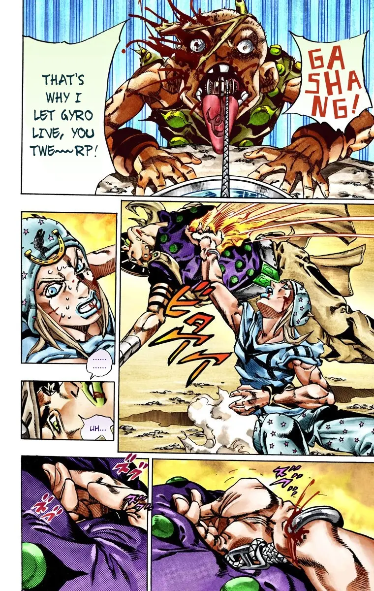 JoJo's Bizarre Adventure Steel Ball Run Colored Manga — Chapter 27 — Page 25