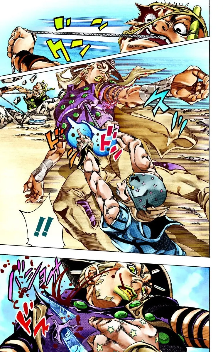 JoJo's Bizarre Adventure Steel Ball Run Colored Manga — Chapter 27 — Page 29