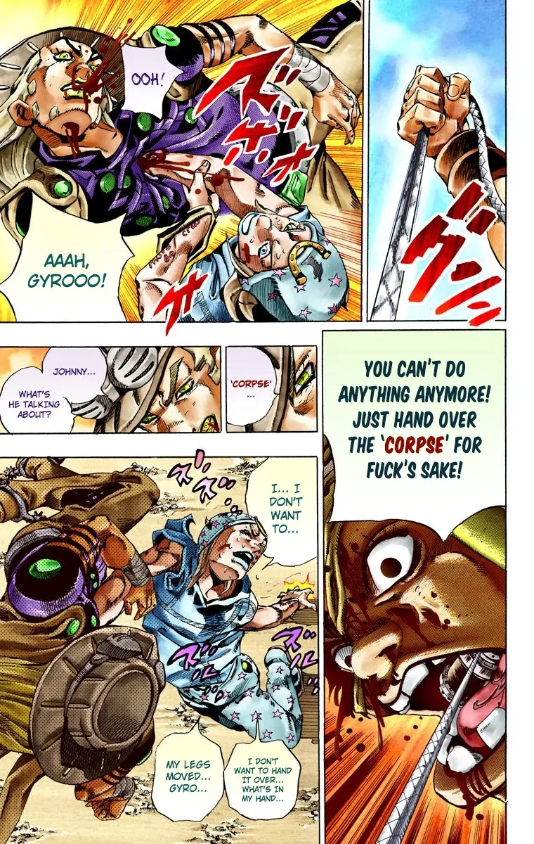 JoJo's Bizarre Adventure Steel Ball Run Colored Manga — Chapter 27 — Page 31