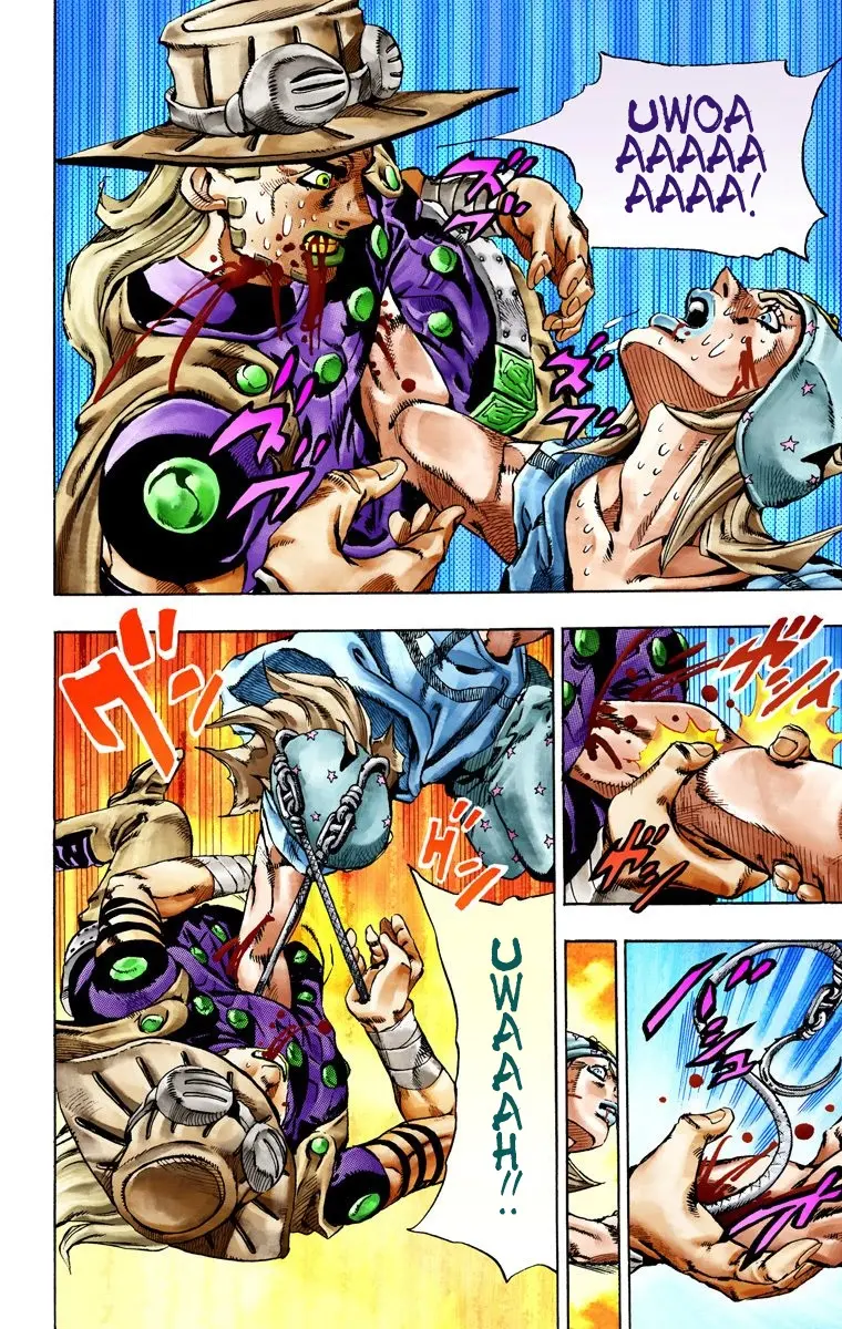 JoJo's Bizarre Adventure Steel Ball Run Colored Manga — Chapter 27 — Page 33