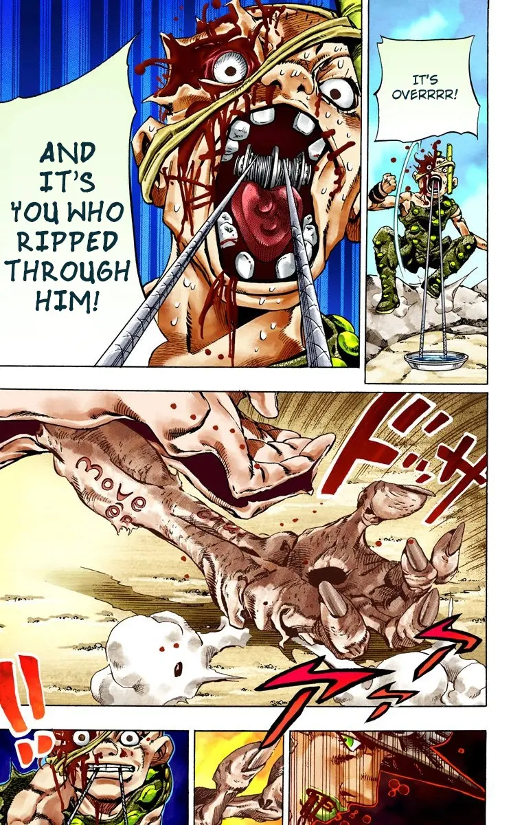 JoJo's Bizarre Adventure Steel Ball Run Colored Manga — Chapter 27 — Page 34