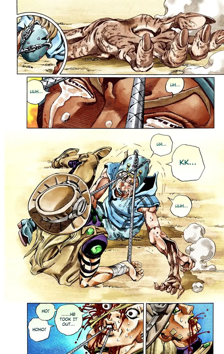 JoJo's Bizarre Adventure Steel Ball Run Colored Manga — Chapter 27 — Page 35