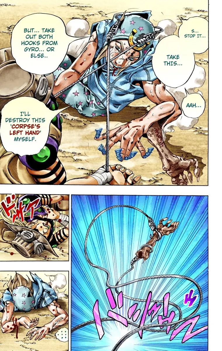 JoJo's Bizarre Adventure Steel Ball Run Colored Manga — Chapter 27 — Page 36