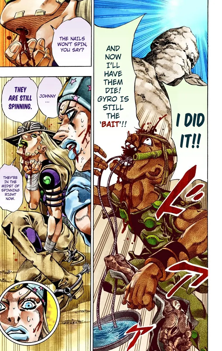JoJo's Bizarre Adventure Steel Ball Run Colored Manga — Chapter 27 — Page 38