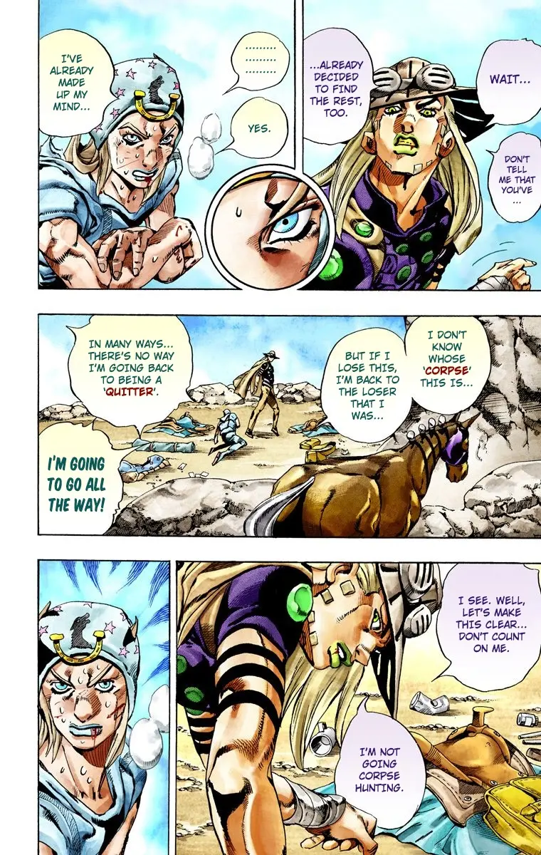 JoJo's Bizarre Adventure Steel Ball Run Colored Manga — Chapter 27 — Page 44