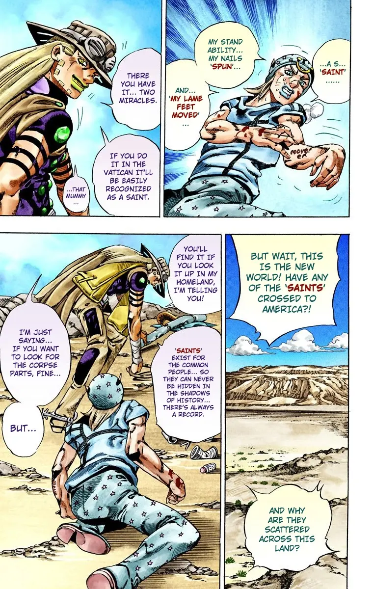JoJo's Bizarre Adventure Steel Ball Run Colored Manga — Chapter 27 — Page 49