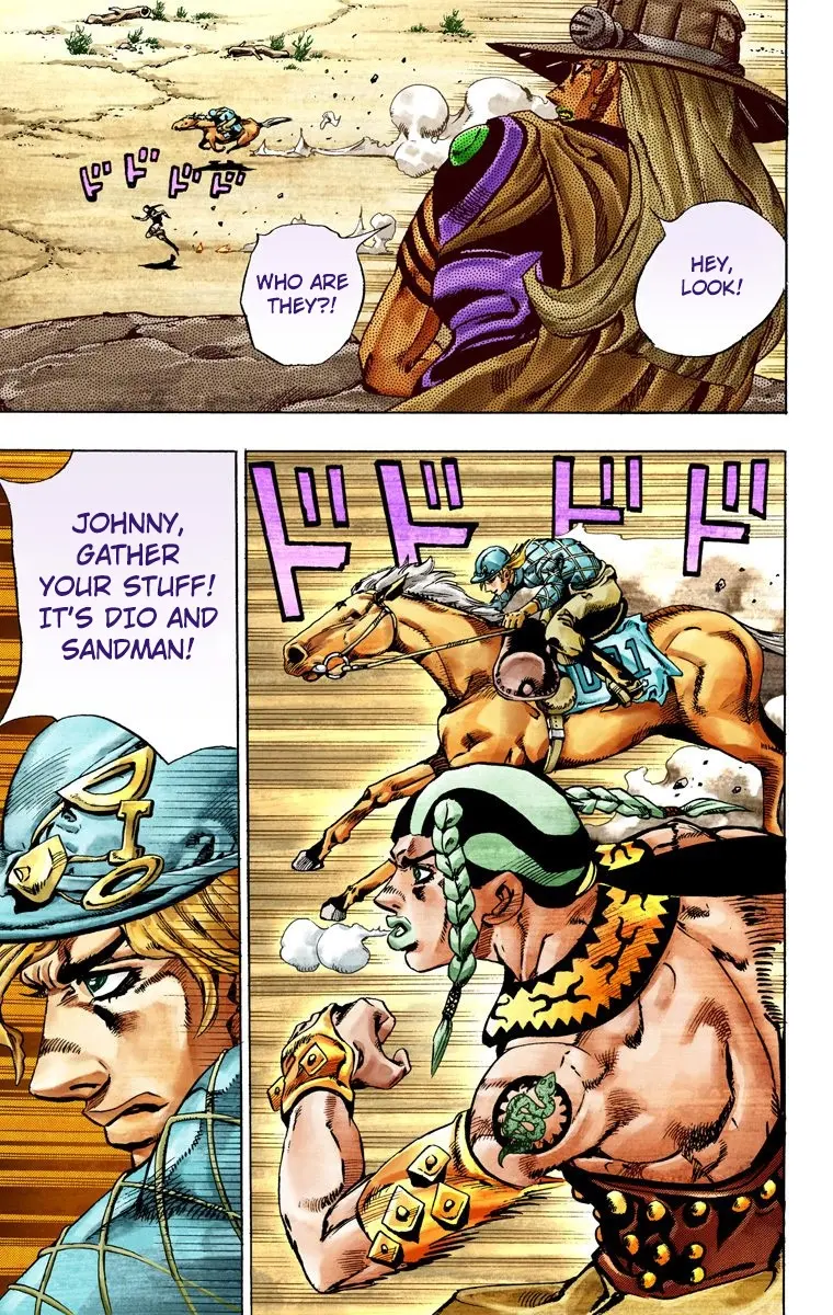 JoJo's Bizarre Adventure Steel Ball Run Colored Manga — Chapter 27 — Page 51