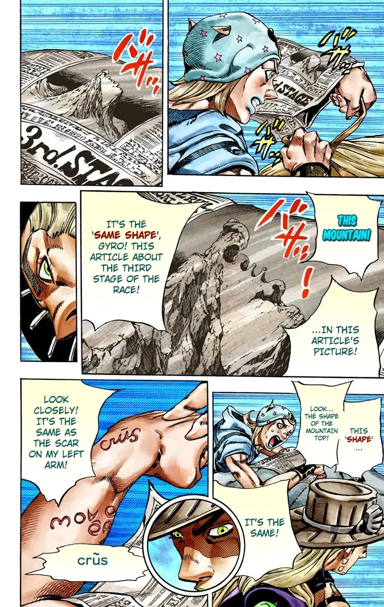 JoJo's Bizarre Adventure Steel Ball Run Colored Manga — Chapter 28 — Page 9
