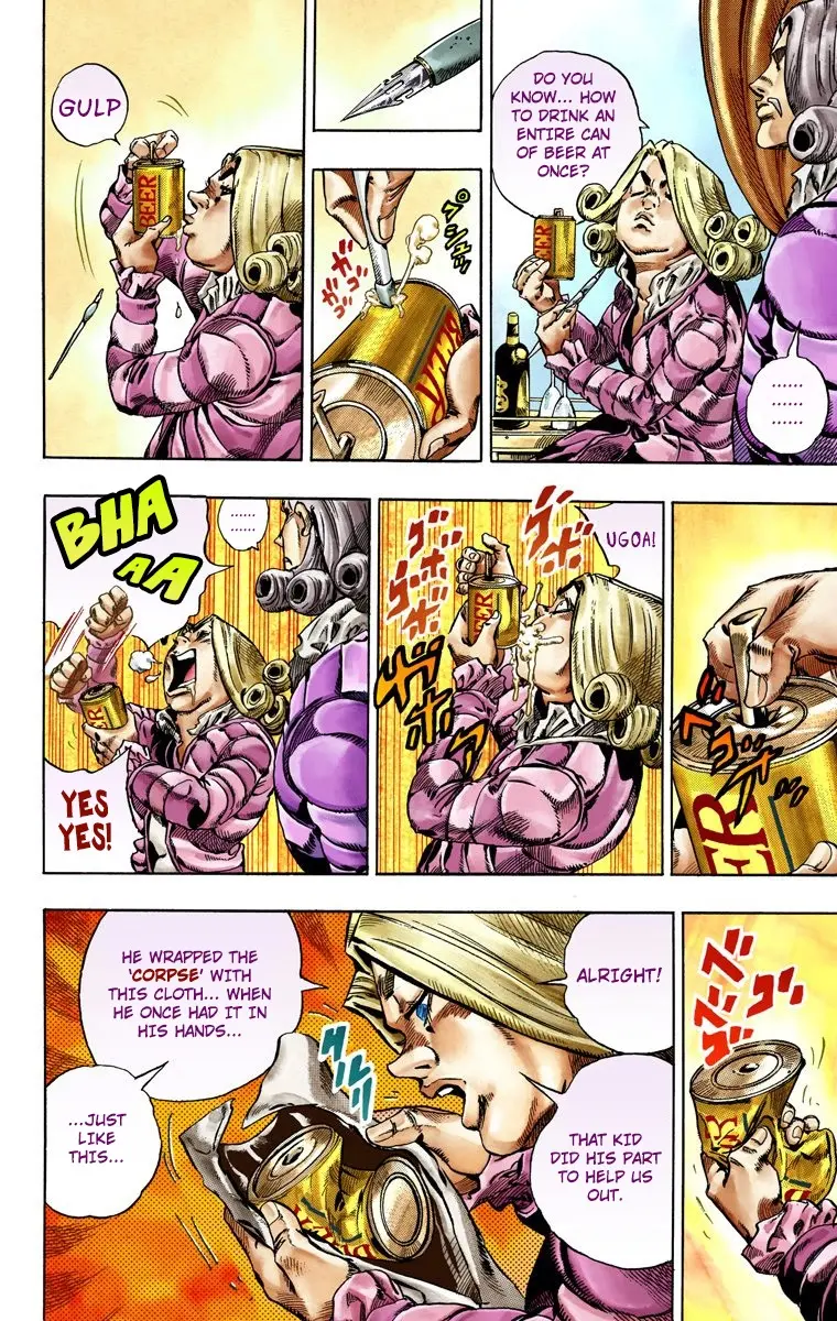 JoJo's Bizarre Adventure Steel Ball Run Colored Manga — Chapter 28 — Page 15