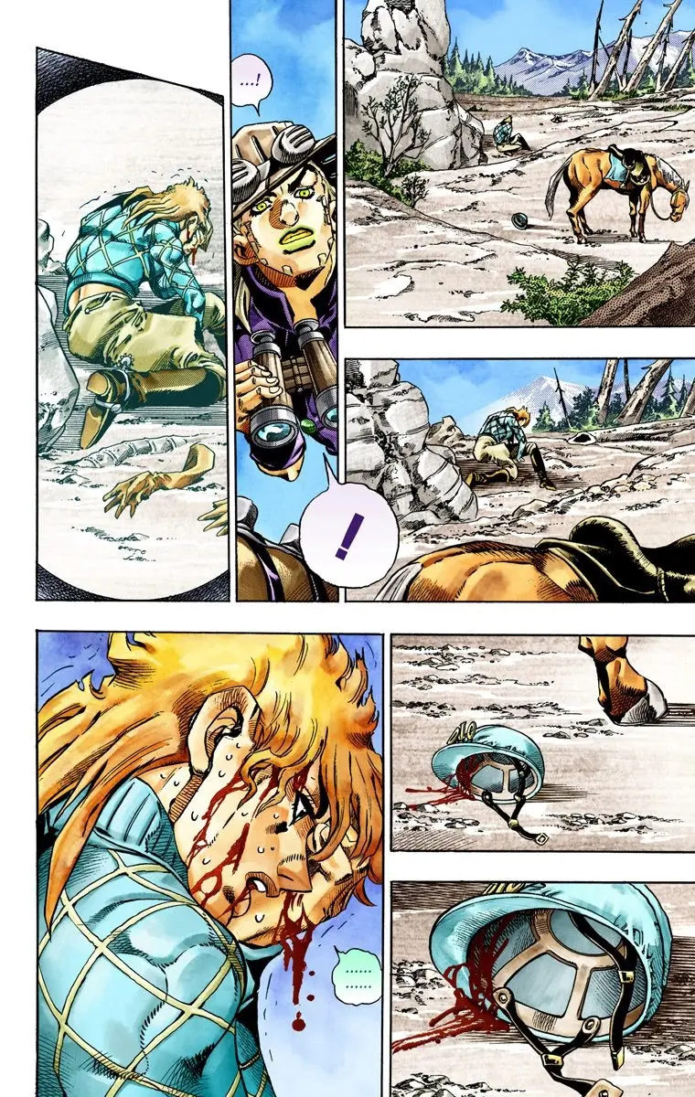 JoJo's Bizarre Adventure Steel Ball Run Colored Manga — Chapter 28 — Page 22
