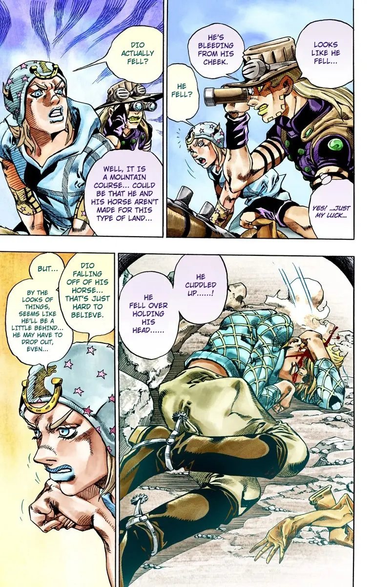 JoJo's Bizarre Adventure Steel Ball Run Colored Manga — Chapter 28 — Page 23