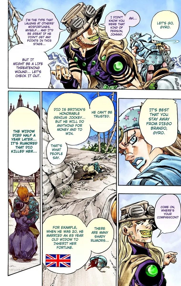 JoJo's Bizarre Adventure Steel Ball Run Colored Manga — Chapter 28 — Page 24