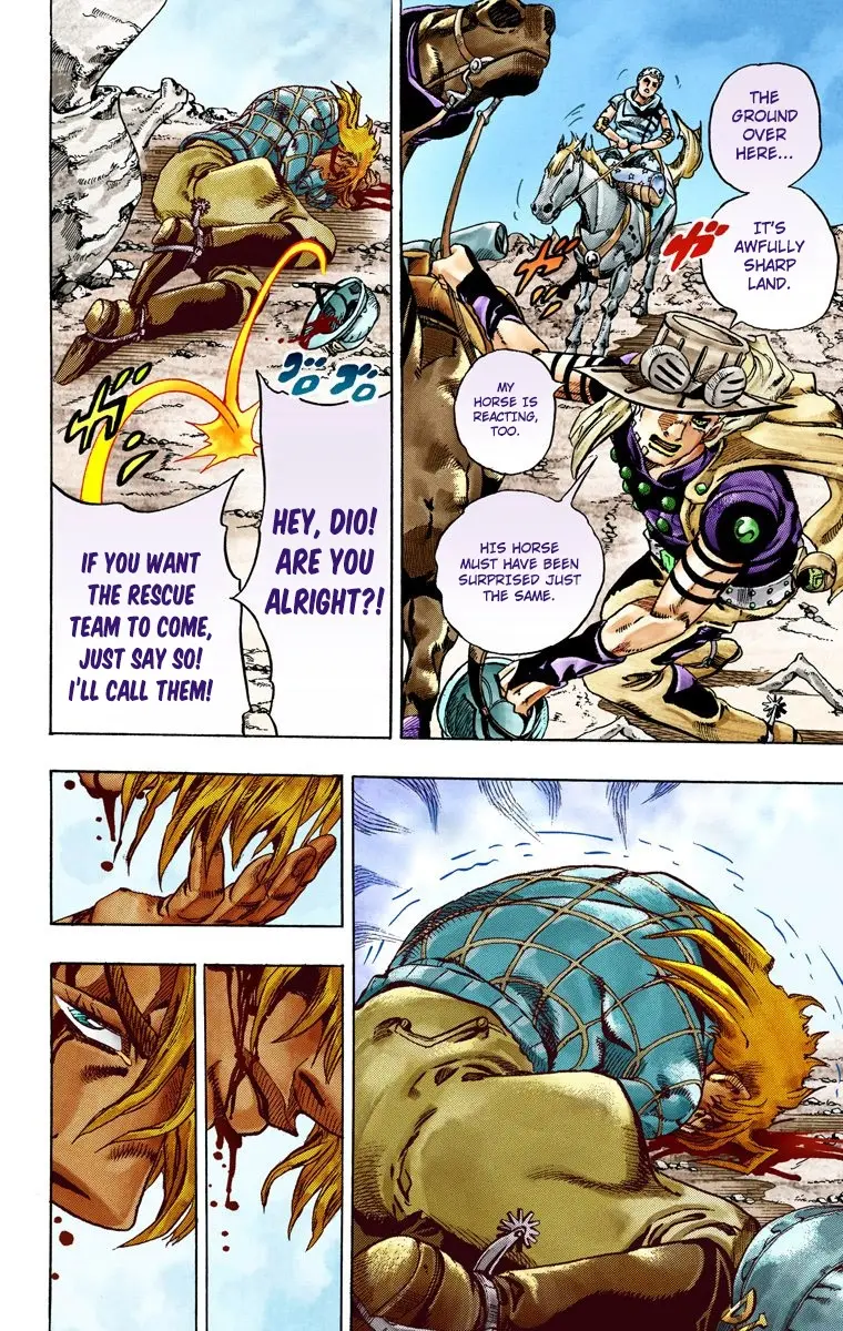 JoJo's Bizarre Adventure Steel Ball Run Colored Manga — Chapter 28 — Page 26