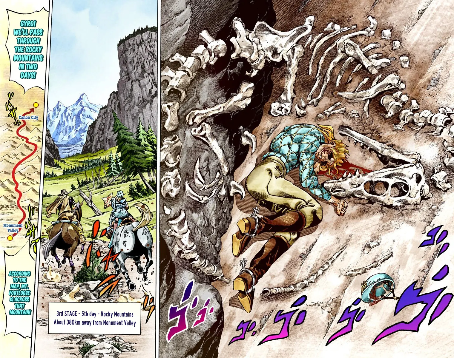 JoJo's Bizarre Adventure Steel Ball Run Colored Manga — Chapter 28 — Page 30