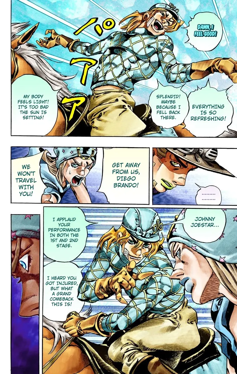 JoJo's Bizarre Adventure Steel Ball Run Colored Manga — Chapter 28 — Page 34