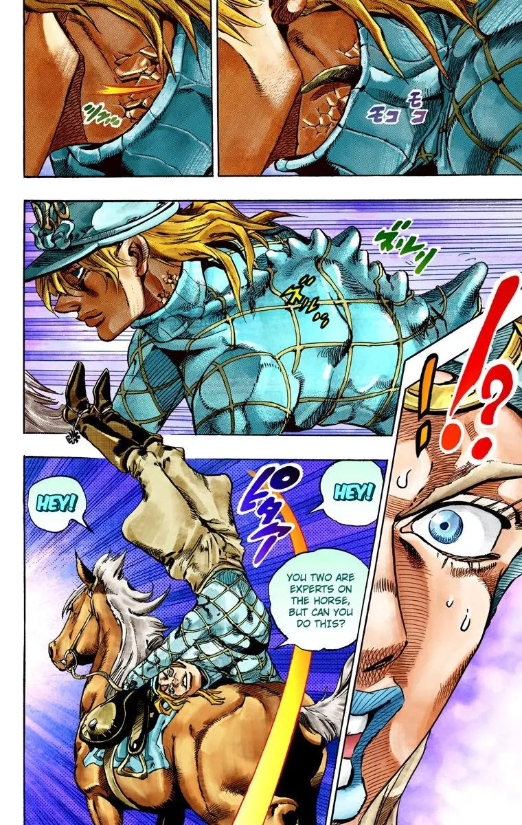 JoJo's Bizarre Adventure Steel Ball Run Colored Manga — Chapter 28 — Page 36
