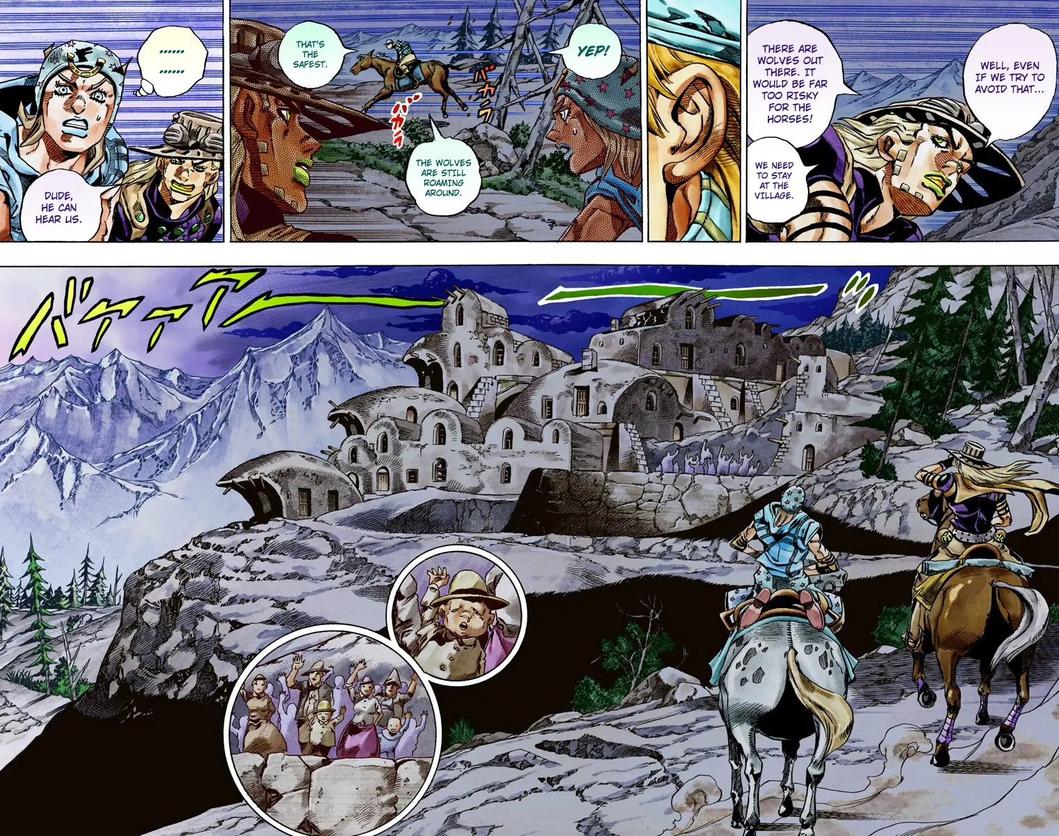 JoJo's Bizarre Adventure Steel Ball Run Colored Manga — Chapter 28 — Page 38
