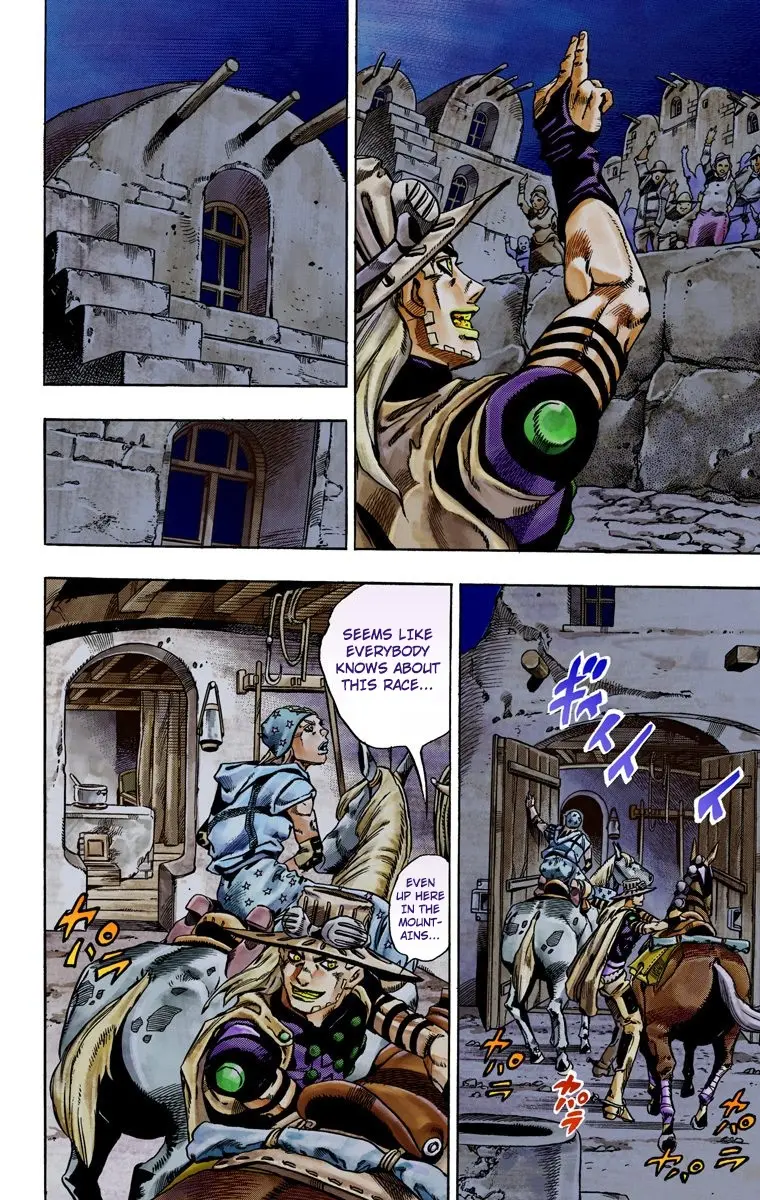 JoJo's Bizarre Adventure Steel Ball Run Colored Manga — Chapter 28 — Page 39