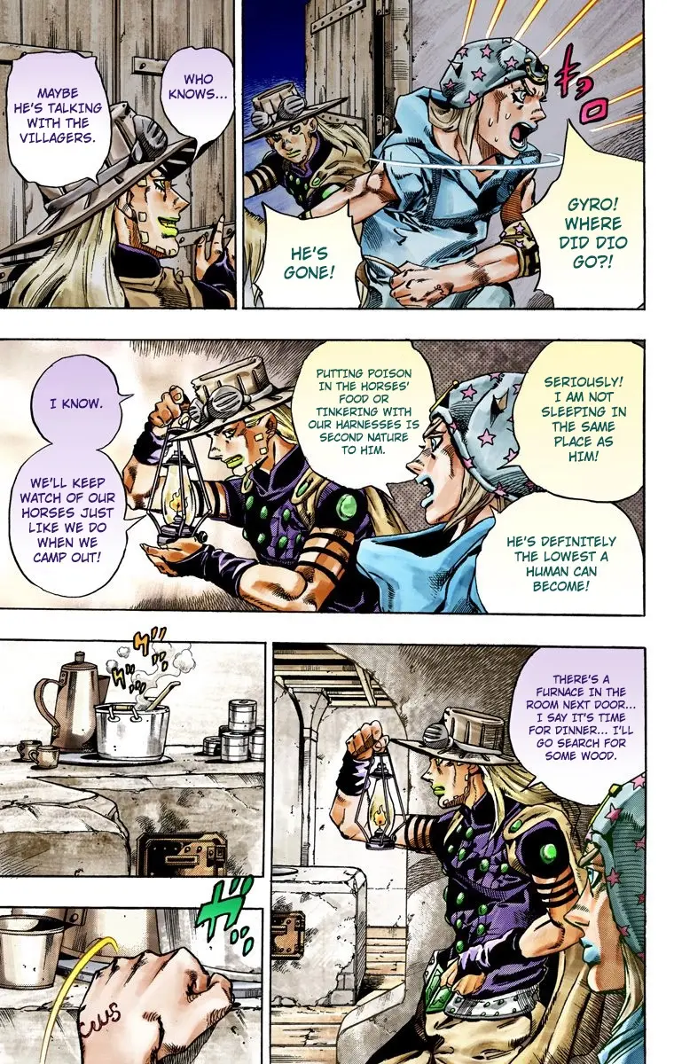 JoJo's Bizarre Adventure Steel Ball Run Colored Manga — Chapter 28 — Page 40