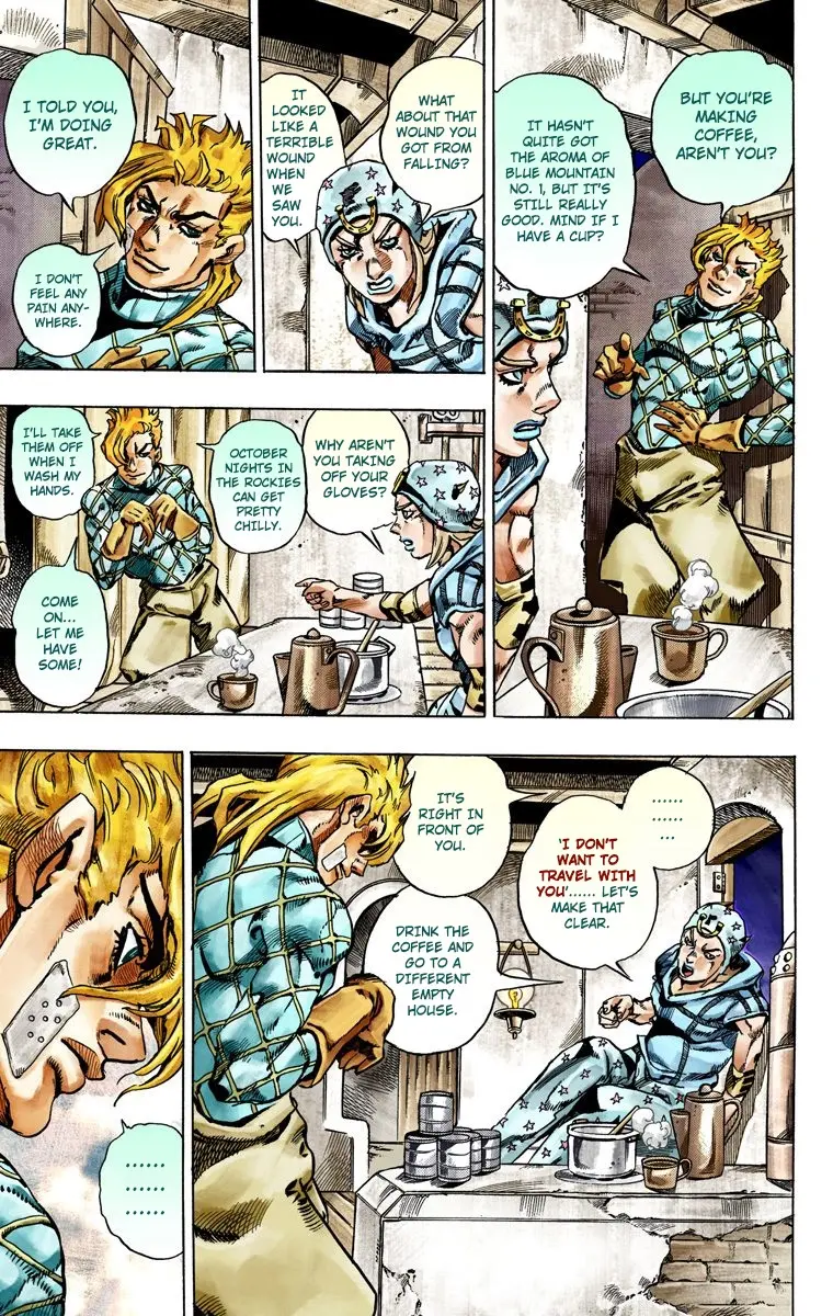 JoJo's Bizarre Adventure Steel Ball Run Colored Manga — Chapter 28 — Page 46