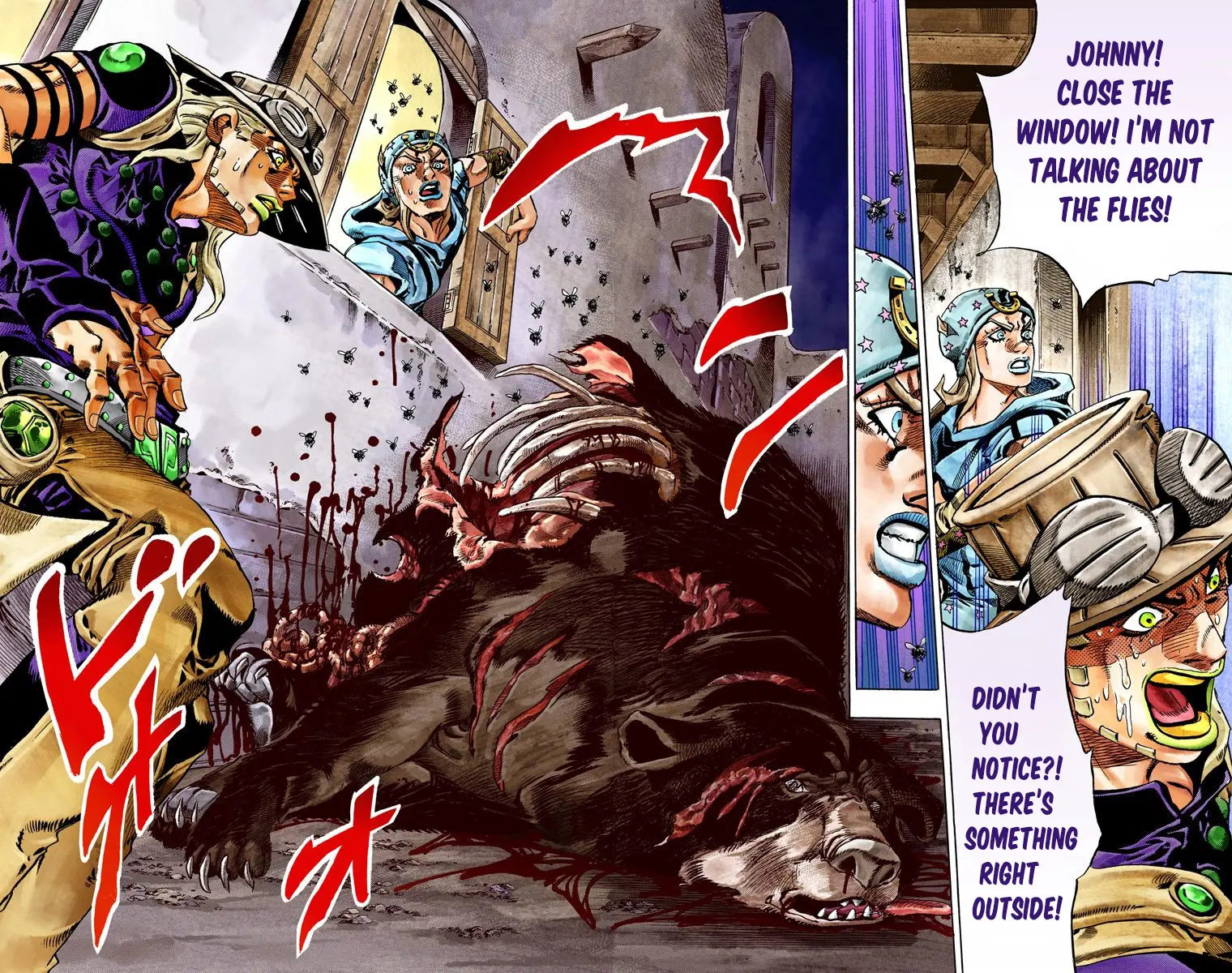 JoJo's Bizarre Adventure Steel Ball Run Colored Manga — Chapter 28 — Page 53